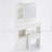29.2" Small Space Left Drawer Desktop Vanity Table + Cushioned Stool, Extra Large Right Sliding Mirror, Multi Layer High Capacity Storage, Practical Fashionable Dresser, Suitable For Small Space