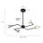 4 - Light Dimmable Globe Chandelier