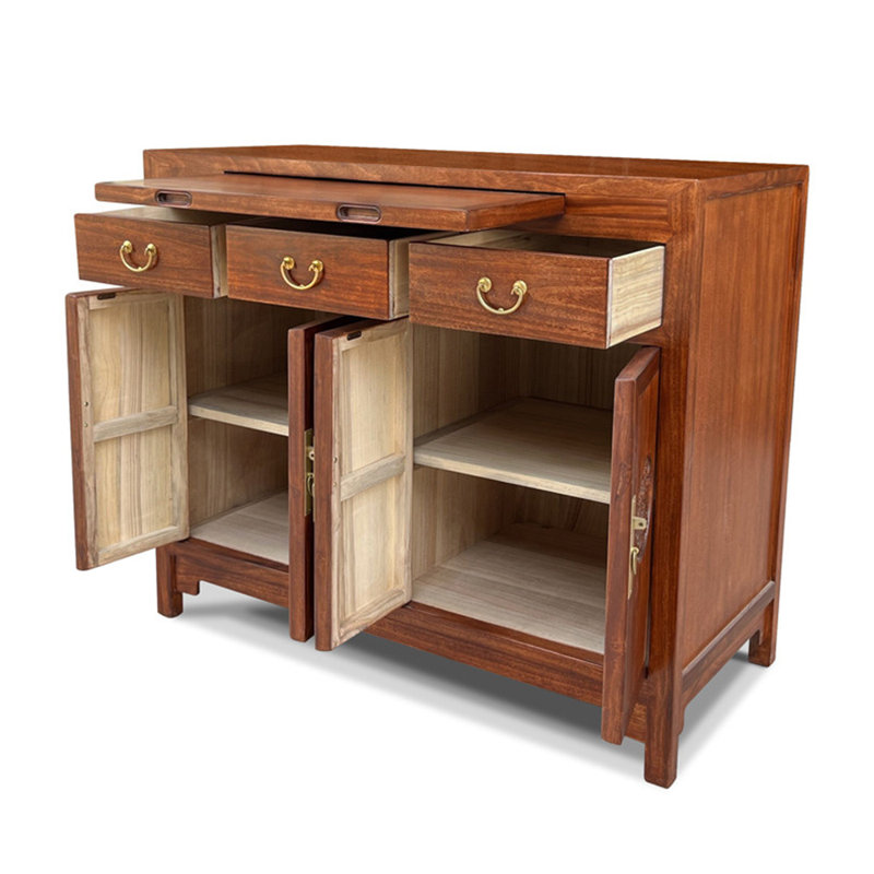 Retro simple and light luxury sideboard