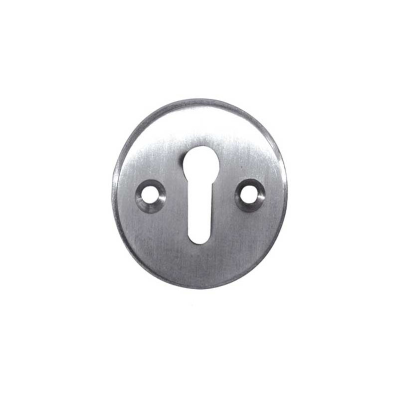 Escutcheon Door Accessory, Satin Chrome