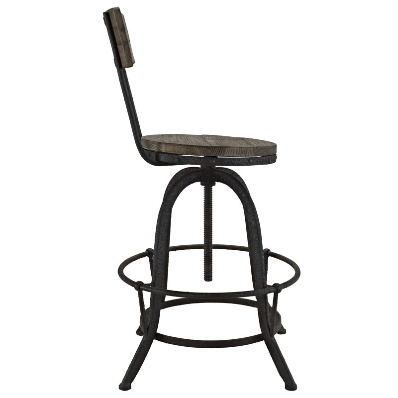Tabourets Modway Procure, Brun