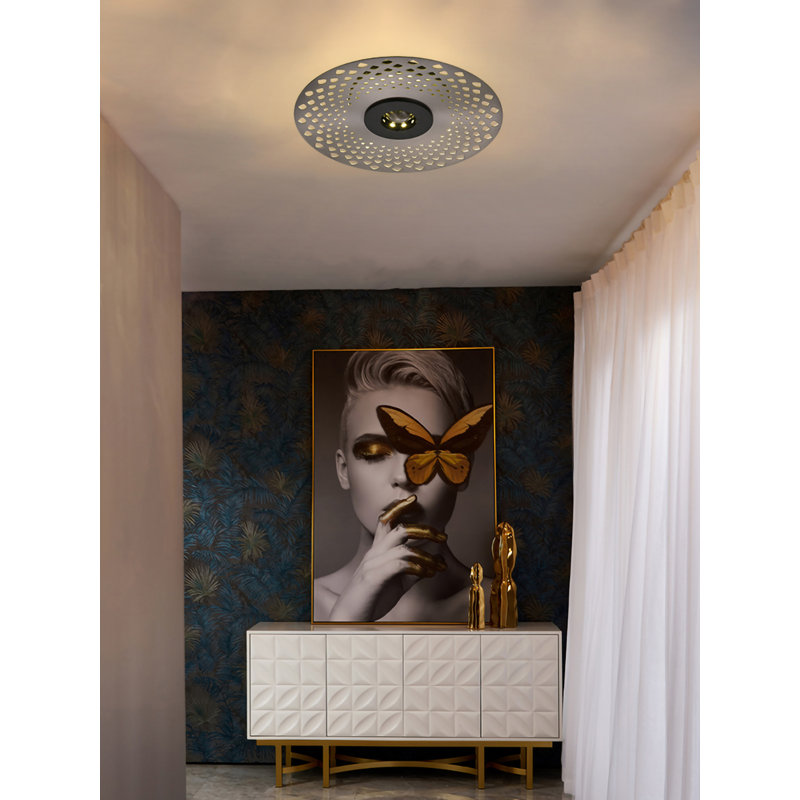 Plafonnier encastré 1 lumière DEL Modern