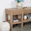 Capri 81.5'' W Solid Wood Console Table