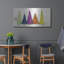 Art mural en métal «The Christmas Lin up» par Anika Goodhue, 48 po x 24 po