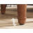 11.81" Solid Wood Narrow End Table
