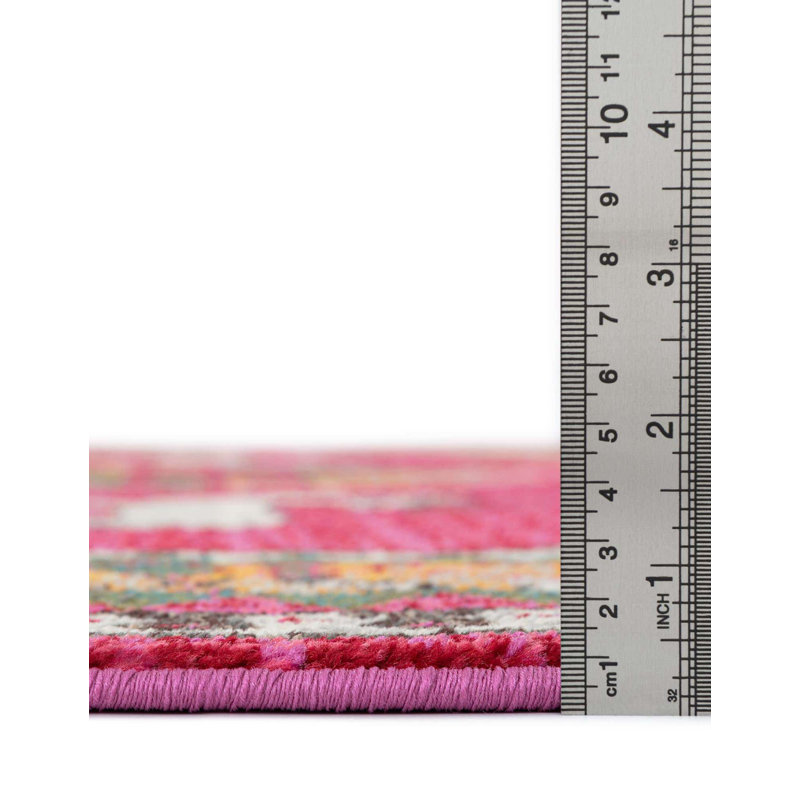 Tapis géométrique Lonniet, Rectangle 3 pi 3 po x 5 pi 3 po