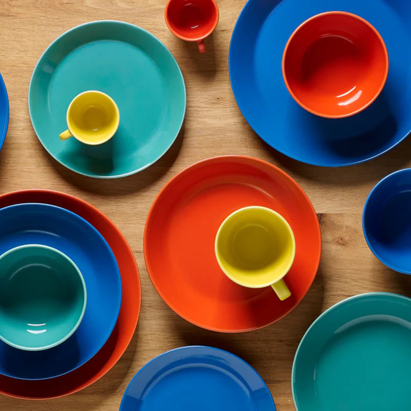 Sur La Table Colour Me Happy Dinner Plate, Blue