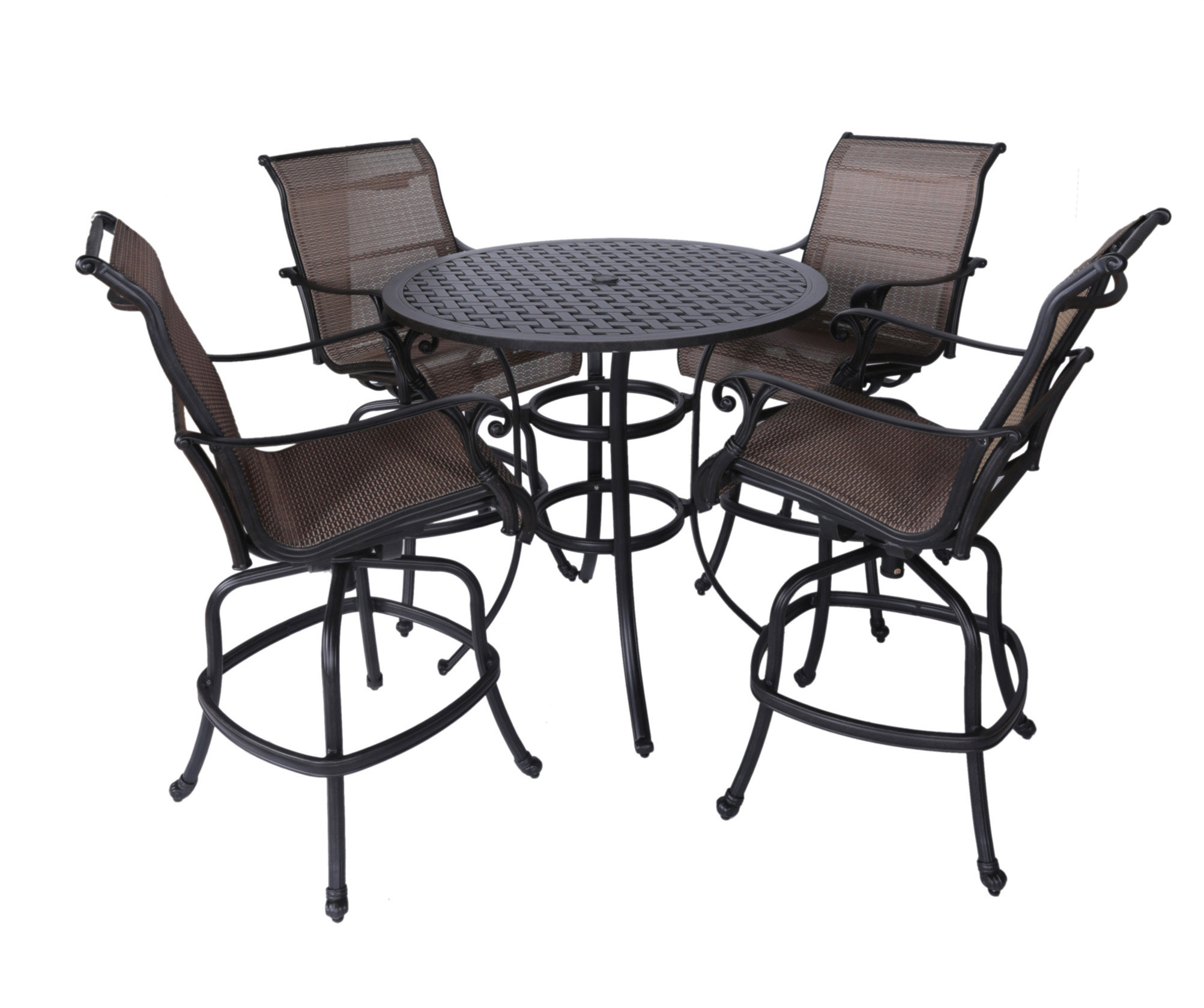 Red Barrel Studio® 5 Piece Bar Height Dining Set | Wayfair