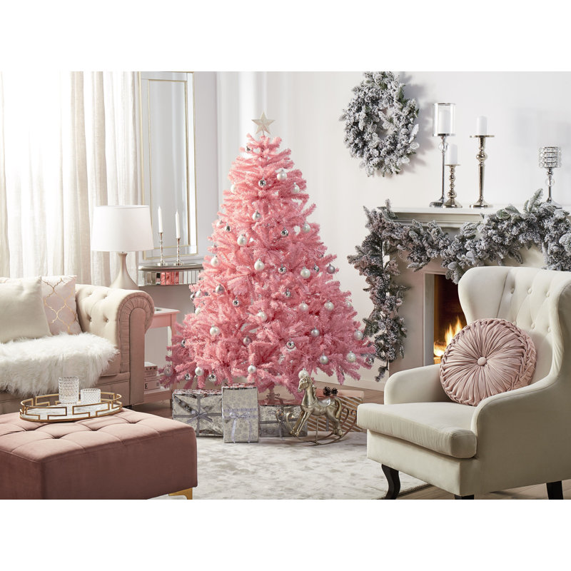 6.89' H Artificial Spruce Christmas Tree, 210cm H
