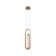 1 - Light Gold LED Single Pendant