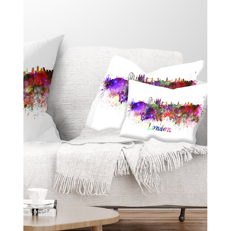 Coussin lombaire de londres cityscape