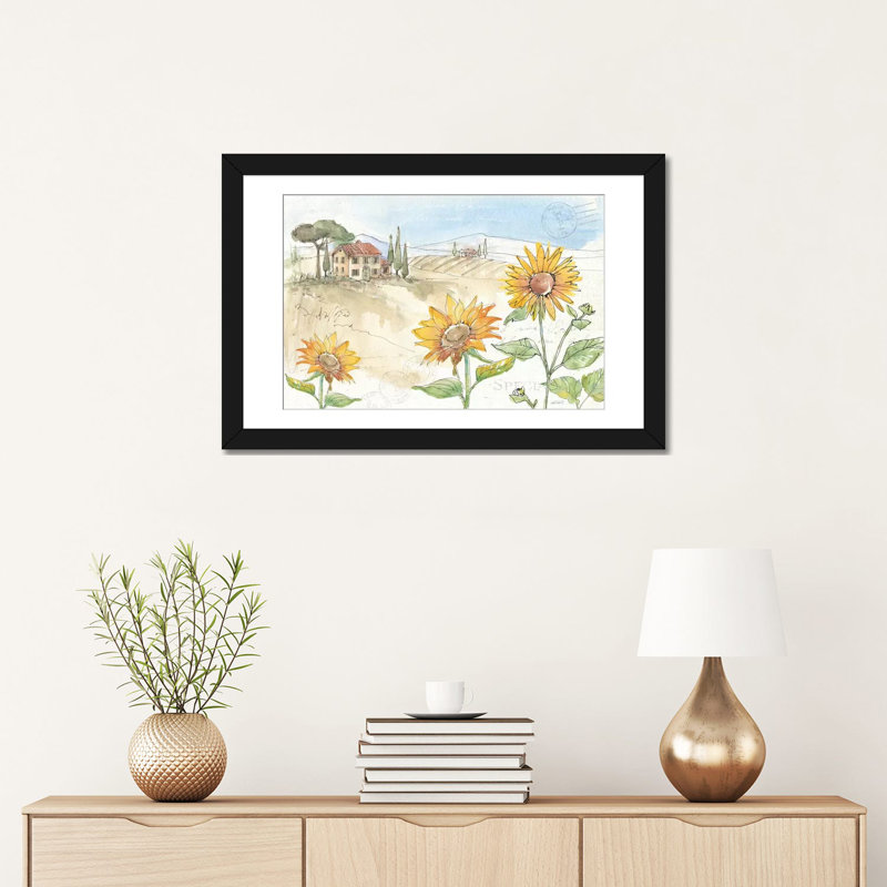 «Tuscan Elegance IV» par Anne Tavoletti - reproduction d'art sur toile tendue, H 16 po x l 24 po x P 1 po, Blanc