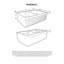 FarmhausQuatro 33" x 20" Double Bowl Front Apron Fireclay Sink-93327031