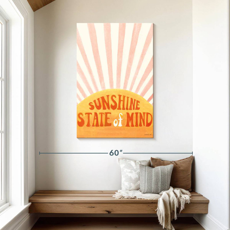 Tergel Sunshine Mind, 45" H x 30" W