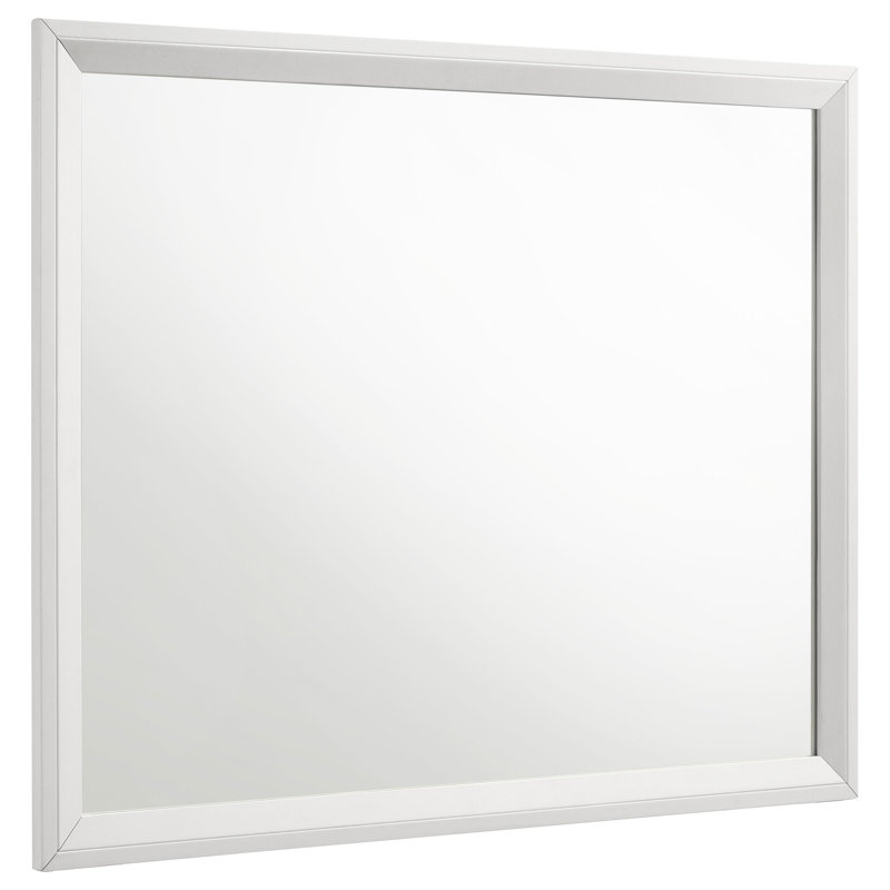 Miroir pour commode Clancy - blanc