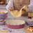 IN THE MEADOW PIE PINK DISH 9"