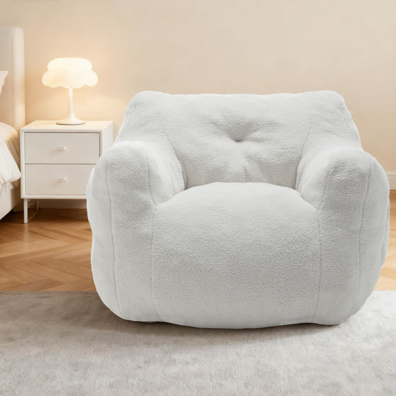 Fauteuil à billes Comfy, Blanc