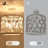 4-Light Dimmable Semi-Flush Mount Light-1657960195