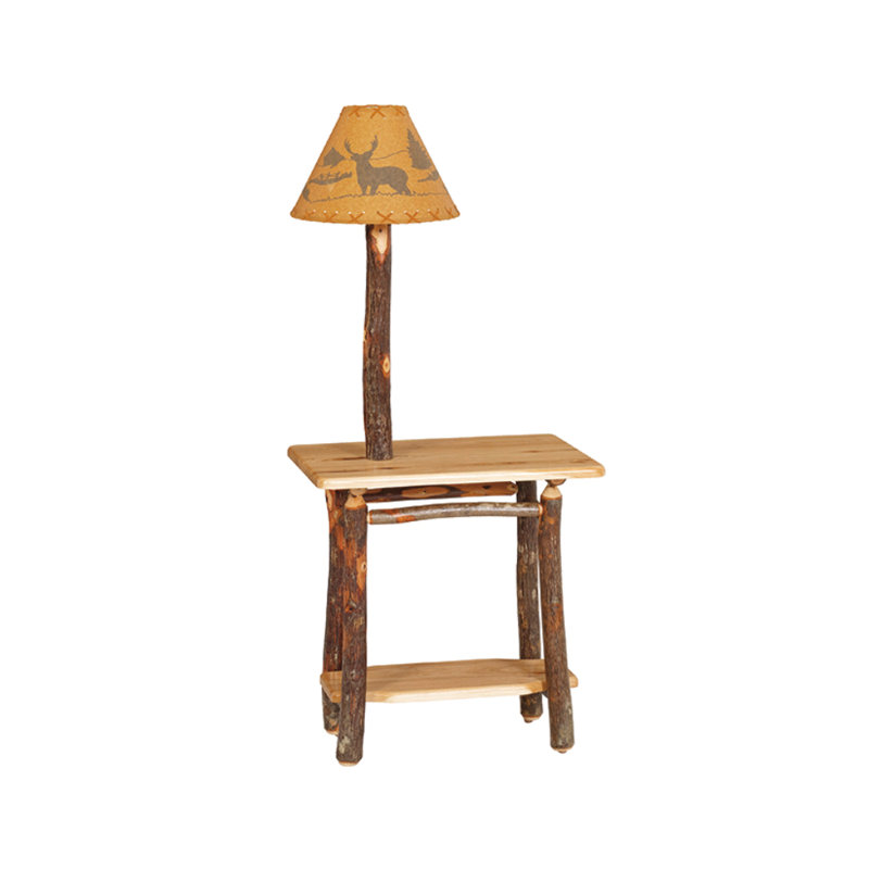 Aigris Solid Wood End Table