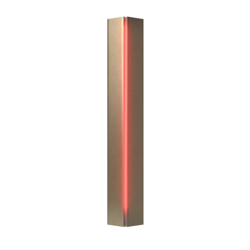Gallery Dimmable 8 Lbs Flush Mount Scone, Soft Gold, Amber