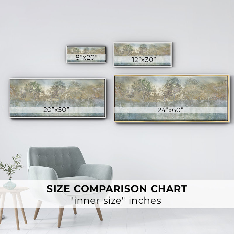 River Reflection- Framed Canvas