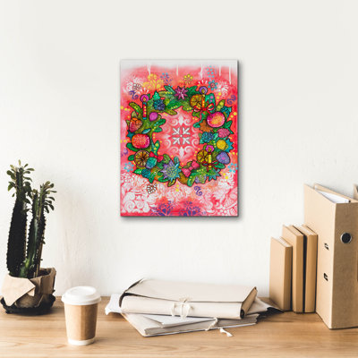«Citrus Wreath» par Dean Russo, art sur toile
