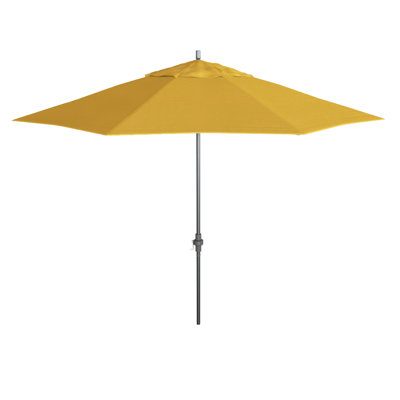Parasol de patio gris 11 pi