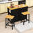 47.7 " W Kitchen Island Set-1222121923