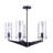 Omak 5 - Light Steel Dimmable Chandelier-2111329943