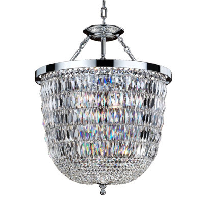 Lucia 3 - Light Dimmable Empire Chandelier