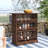 Aloria Solid Wood Bar Counter