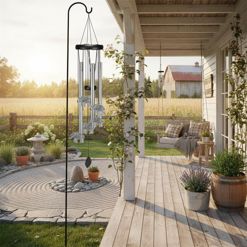 Aluminum No Subject Wind Chime