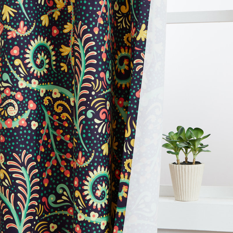 Room Darkening Curtain Single Panel