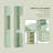 Bathroom Narrow Tall Storage Cabinet with 2 Doors, 1 Drawer, Green-77053229