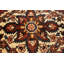 Tapis semi-antique rouille 11 x 13