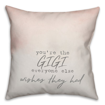  «You are the Gigi», tout le monde souhaite qu'ils aient le coussin décoratif