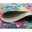 SUNSHINE Multicolored Bubbles Design Performance Outdoor Rugs Green/Multi Pink/Yellow-83453884