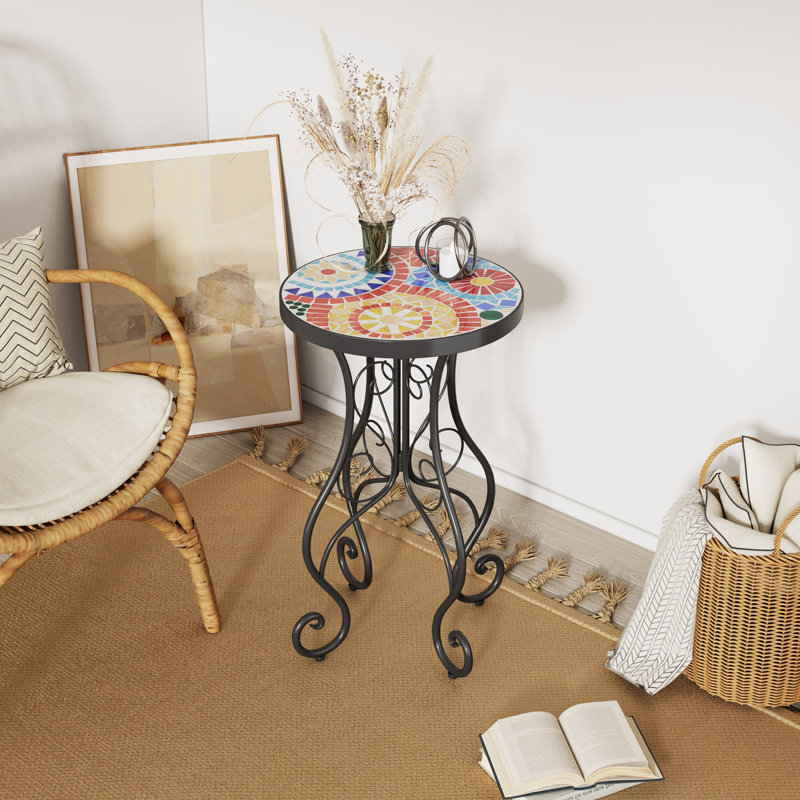 Table d'appoint en céramique Micheal