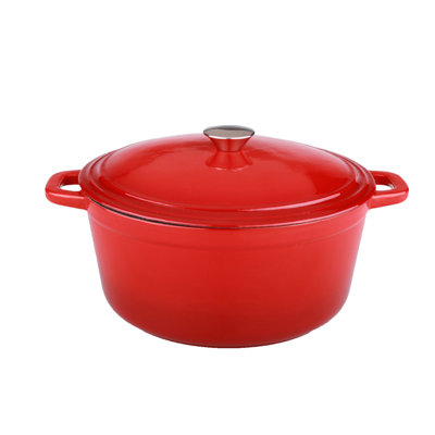BergHOFF Neo 5qt Cast Iron Oval Covered Dutch Oven