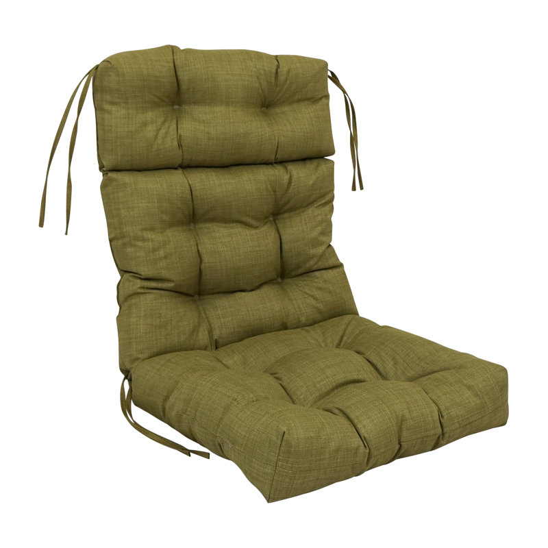 Outdoor Seat / Back Cushion, 20" W x 42" D, Avocado
