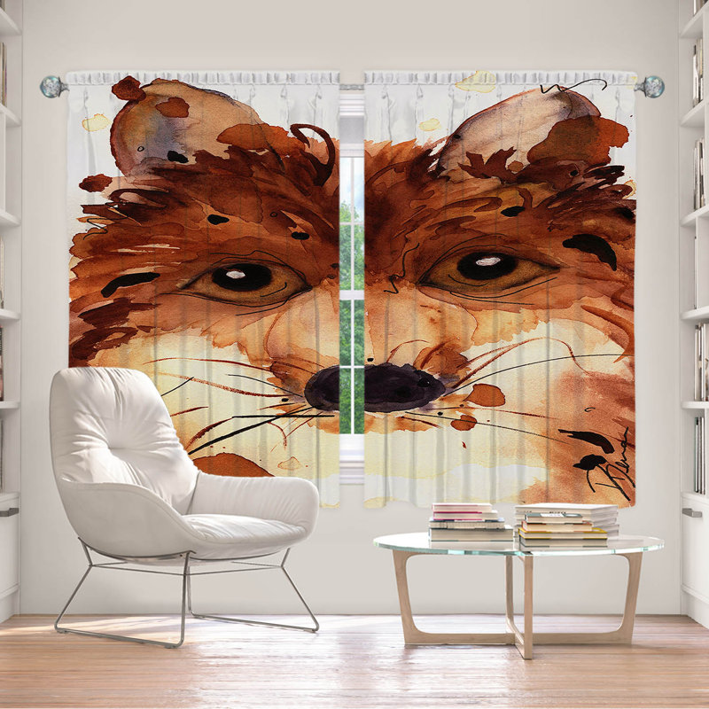 Rideau simple obscurcissant avec passe-tringle Delaughter, L 56 po x L 78 po
