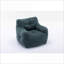 Fauteuil à billes Cozy Teddy - 39,5 po de largeur, sans assemblage | Vert | Ours en peluche