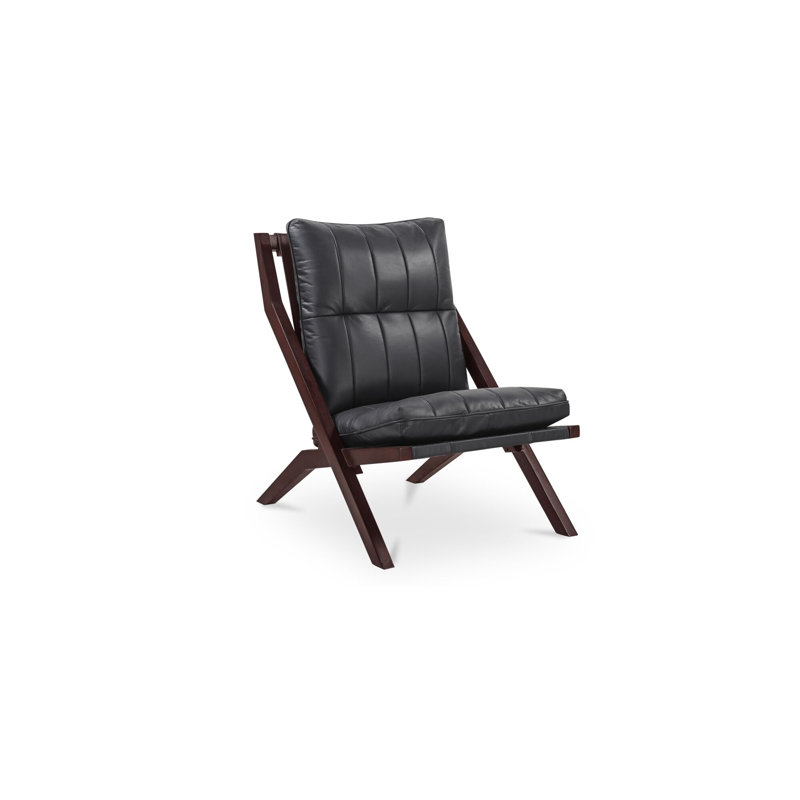 Preston Accent Chair Tan, Black