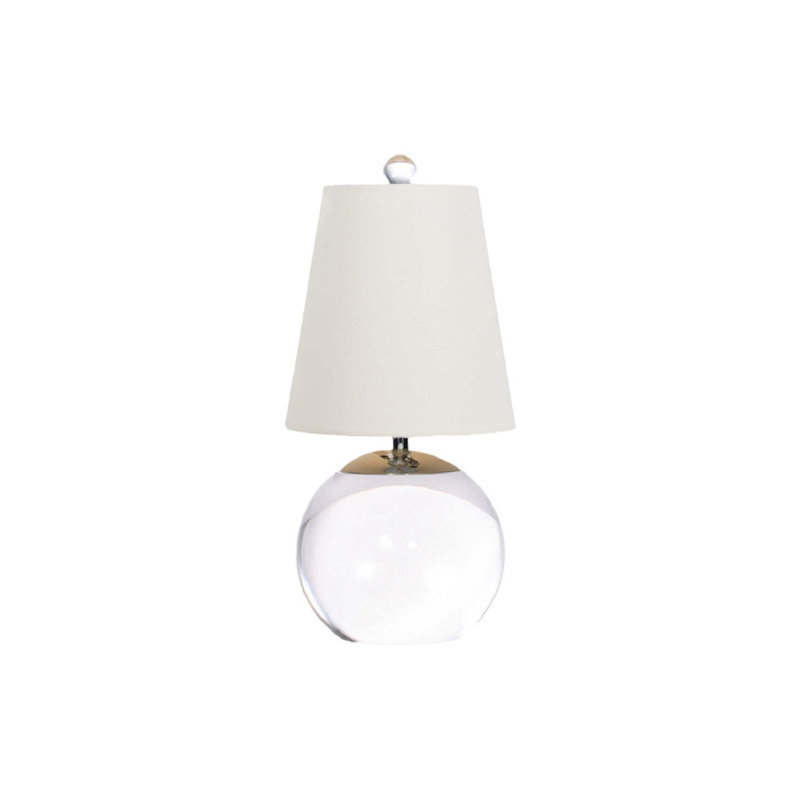 Penny Table Lamp, 16.5" H x 8" W x 8" D