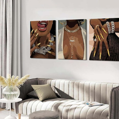 3 Piece Wrapped Canvas Print