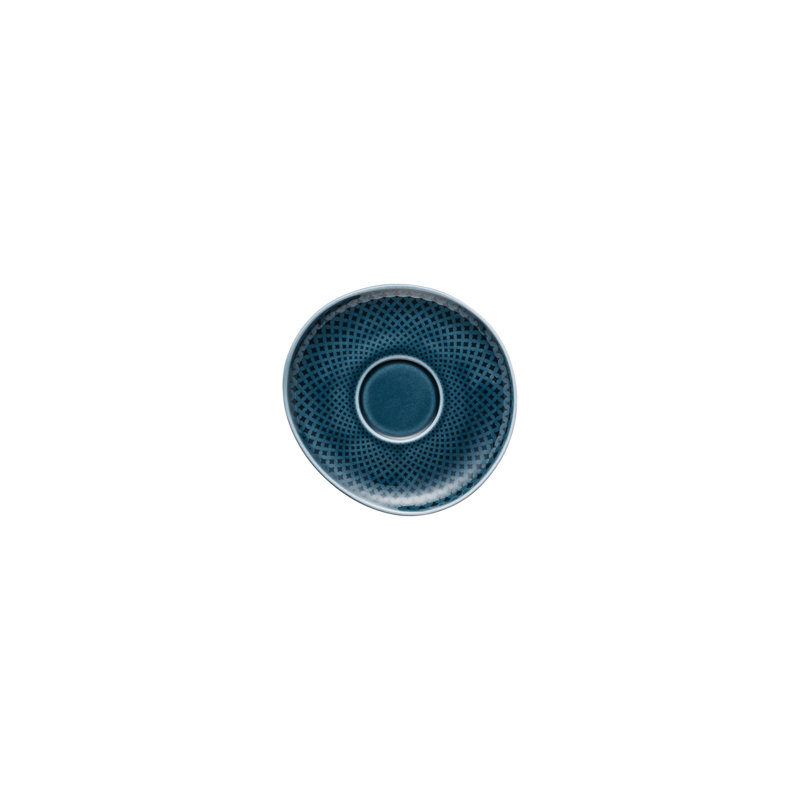Junto Porcelain Saucer, Ocean Blue