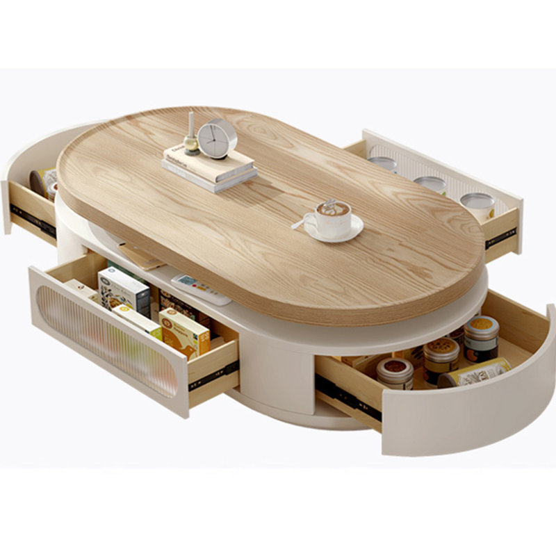 Table basse haut de gamme, Brun