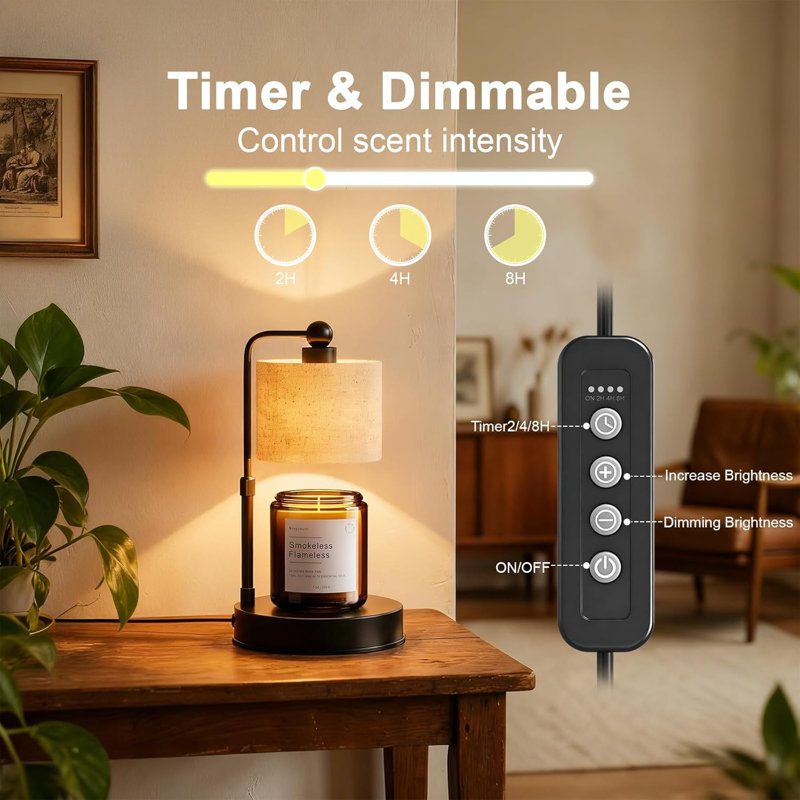 Candlelight Heating Lamp With Timer