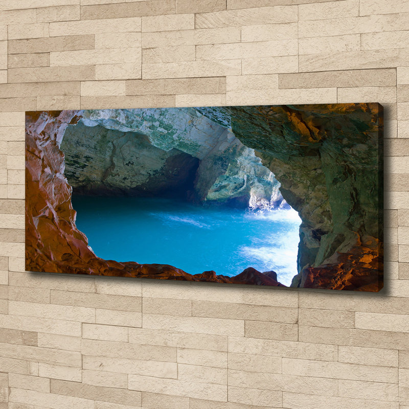 Sea Cave - Wrapped Canvas Print