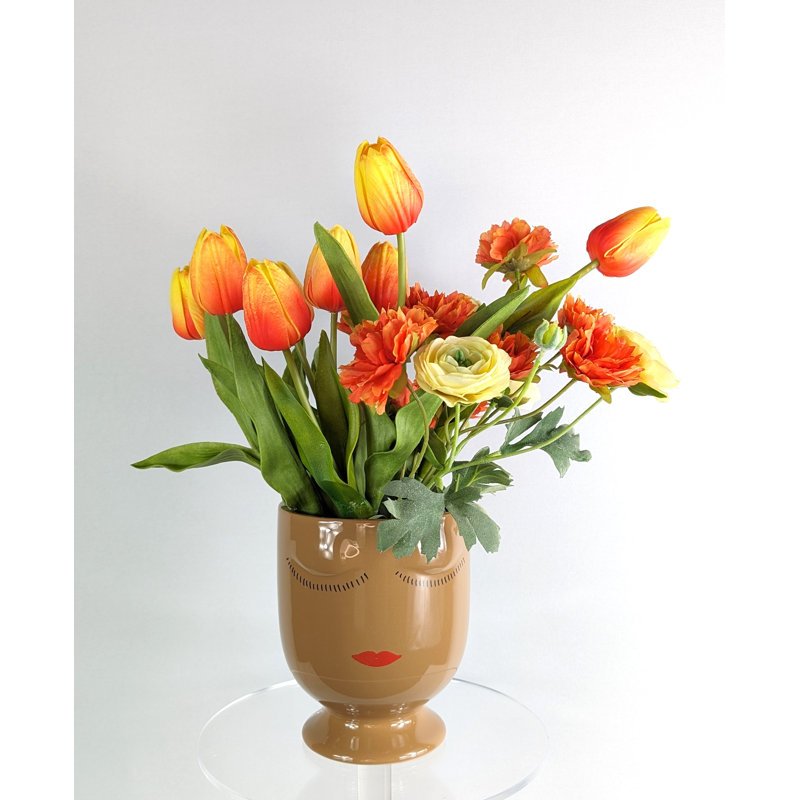 Mixed Assortment Arrangement in Vase